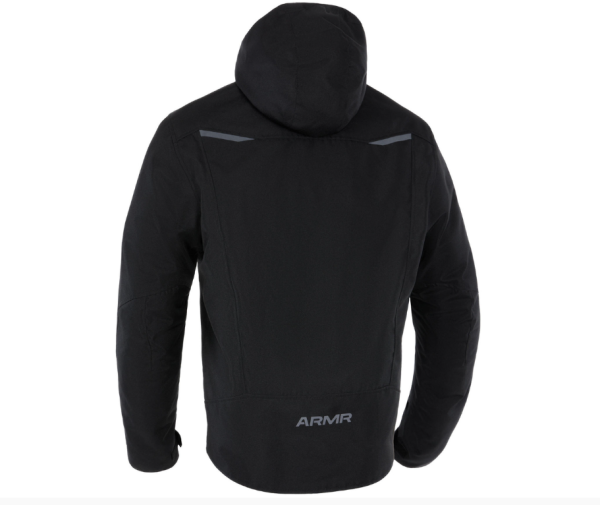 Motorrad-Textiljacke "Suko 1.0" - ARMR - wasserdicht - schwarz/rot